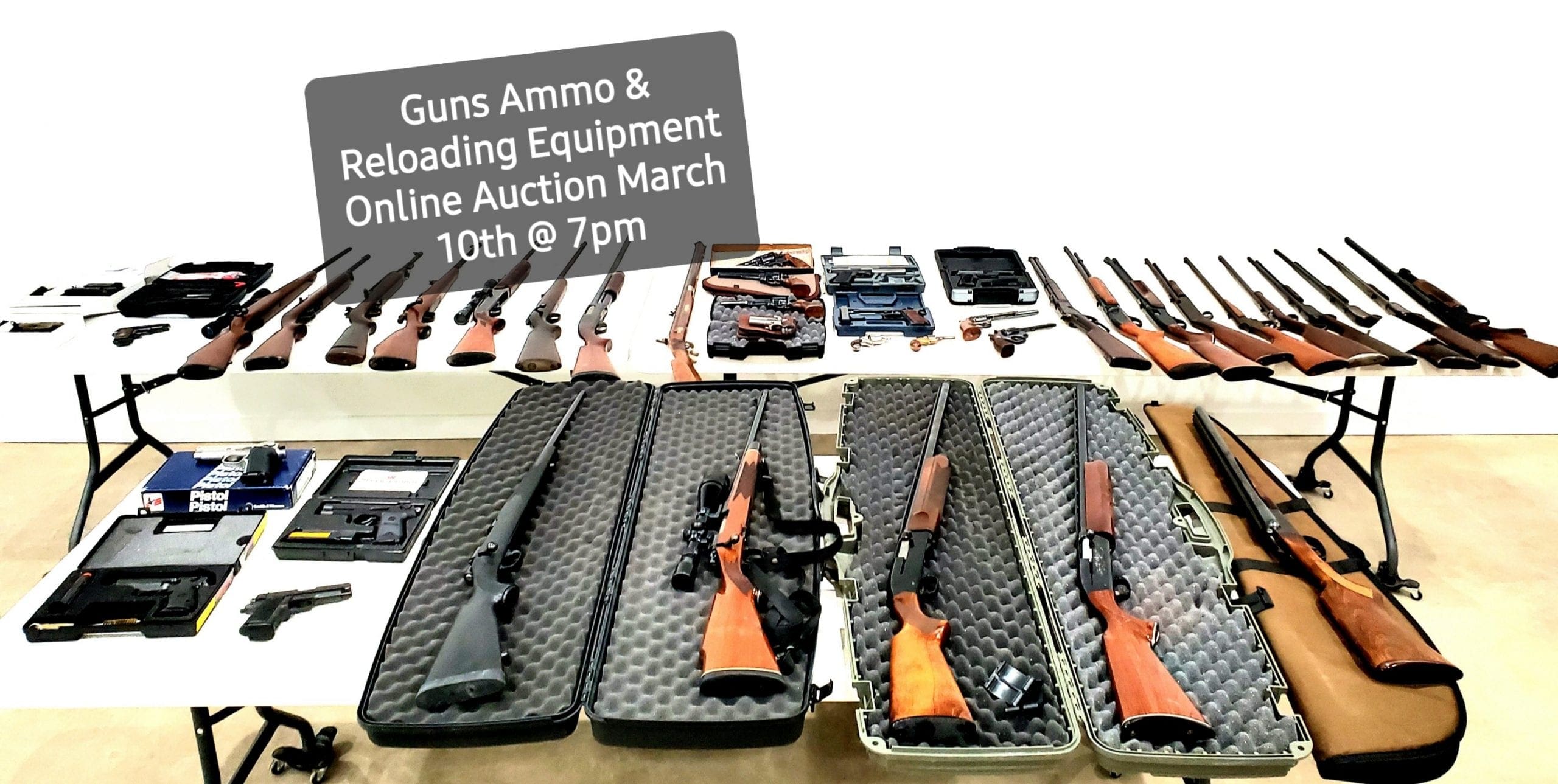 March 10th Online Auction “How-To” Buy a Gun at Auction