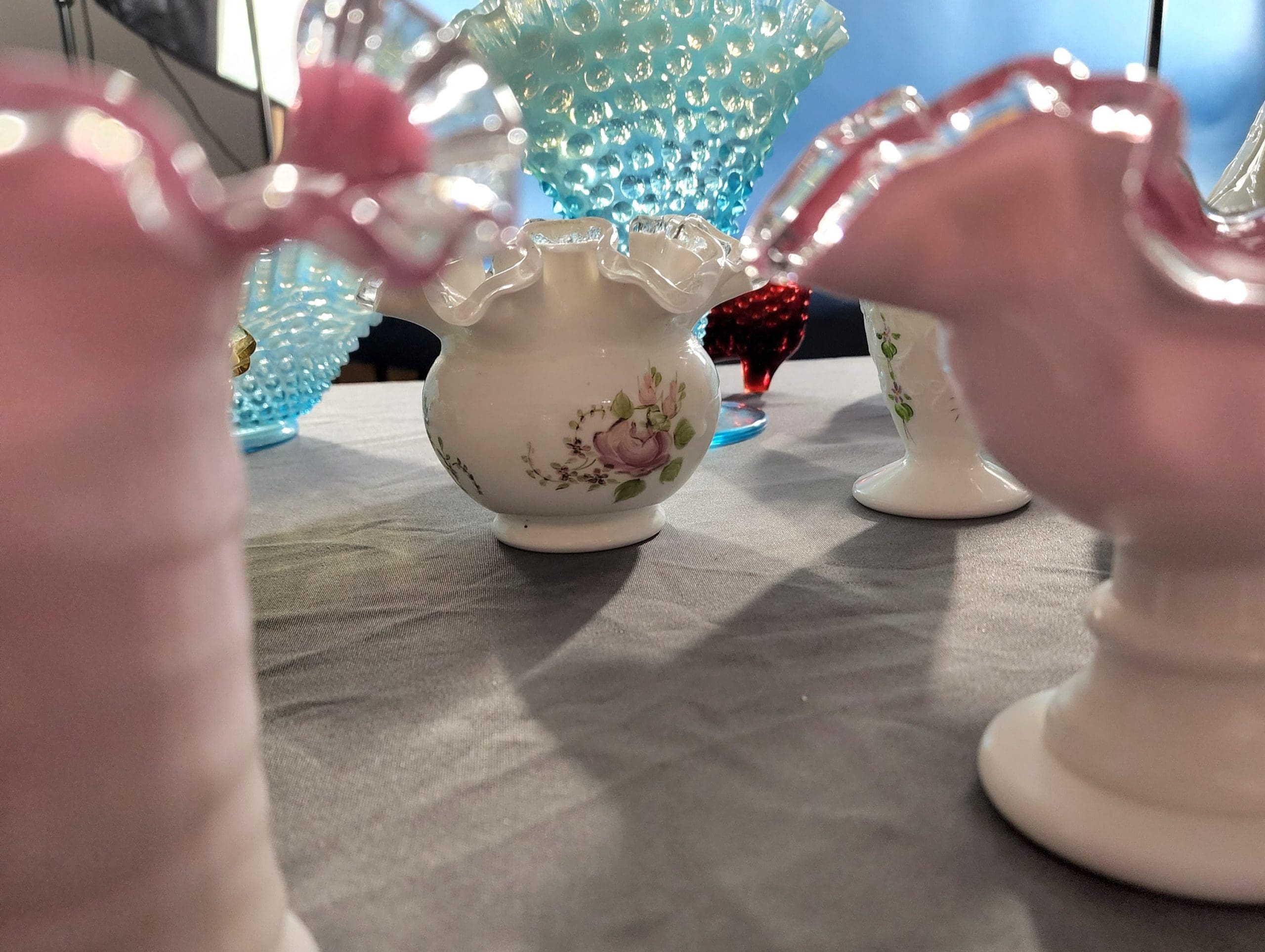 Fenton and Elegant Glassware