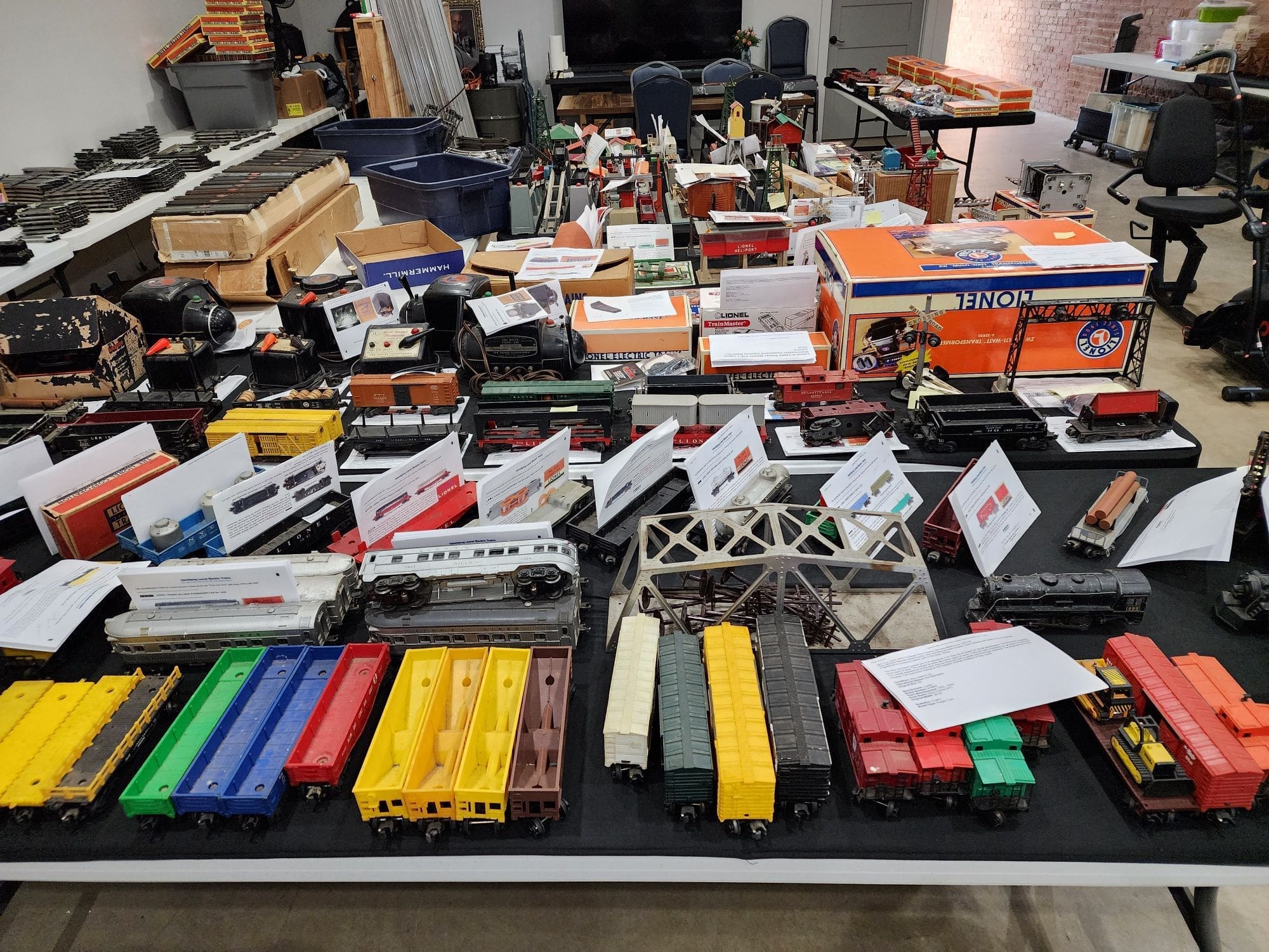 Train Collection Auction for Local Estate